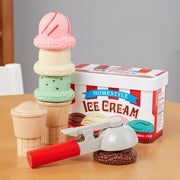 Scoop & Stack Ice Cream Cone Magnetic Play Set T9