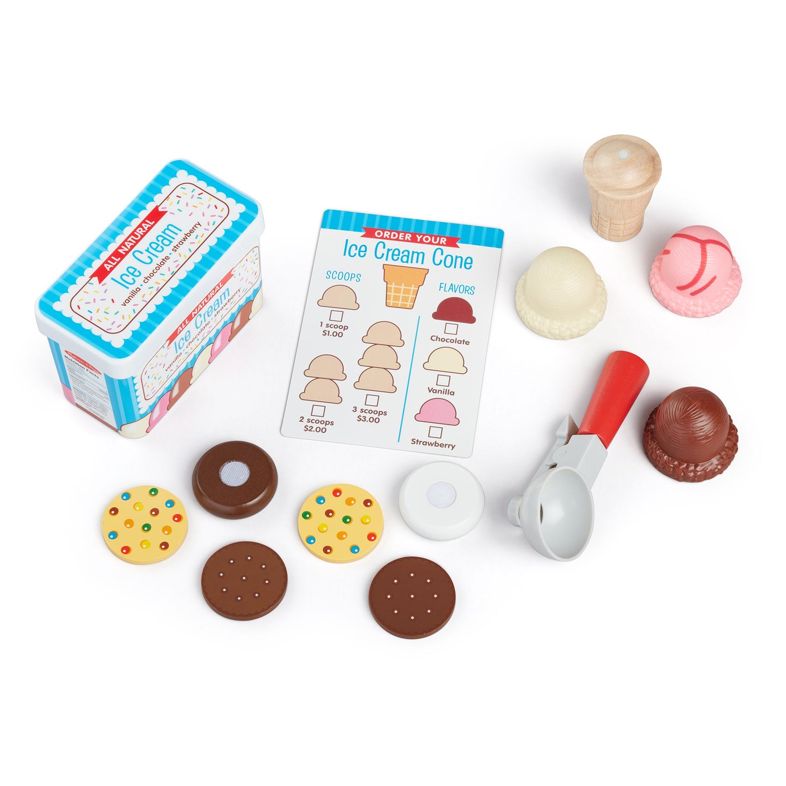 Scoops & Sandwiches Ice Cream Play Set K5