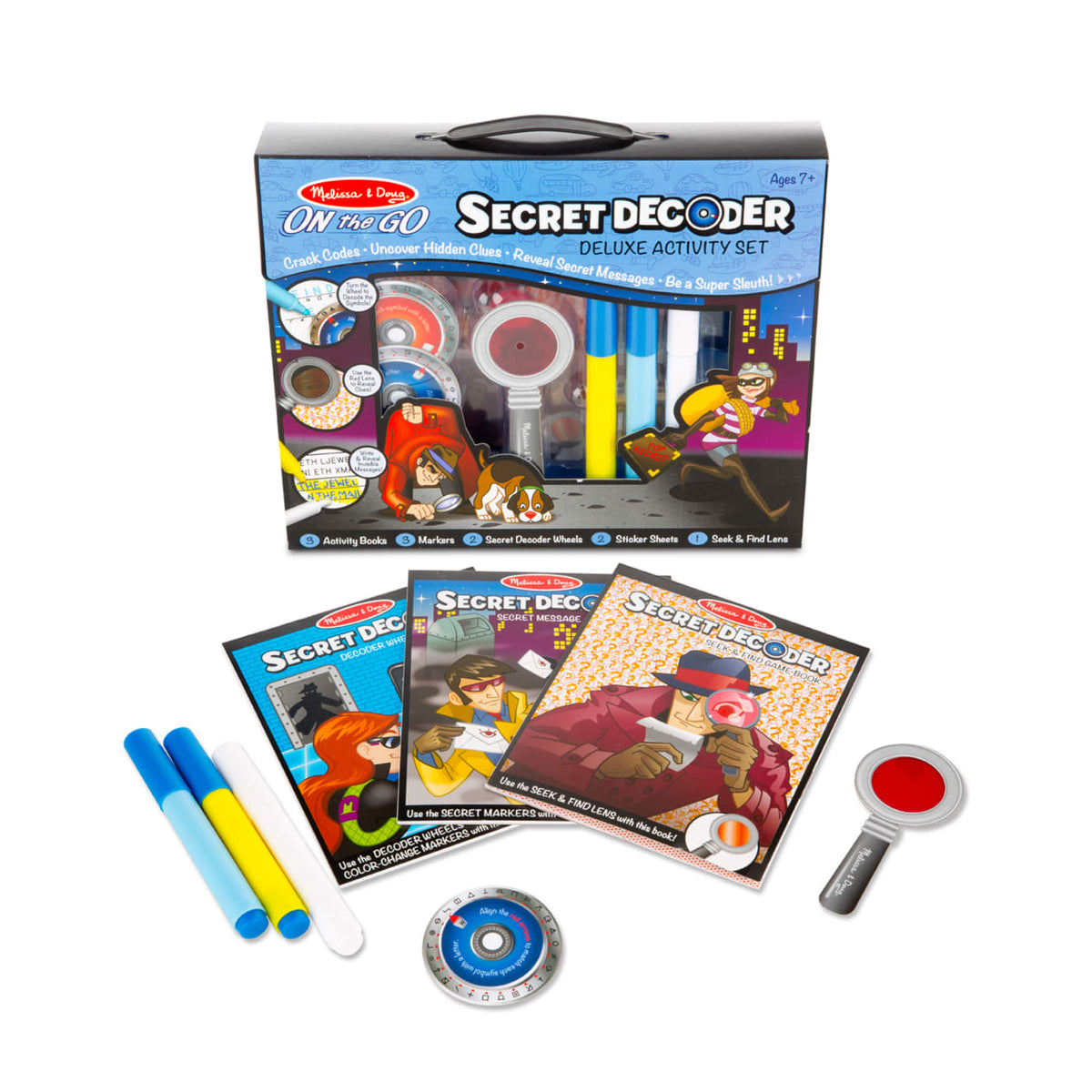 Secret Decoder Deluxe Activity Set - On the Go E2