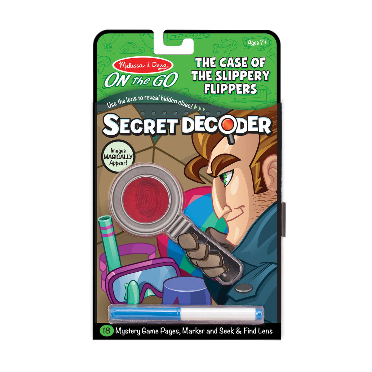 Secret Decoder Set - Case of the Slippery Flippers N9