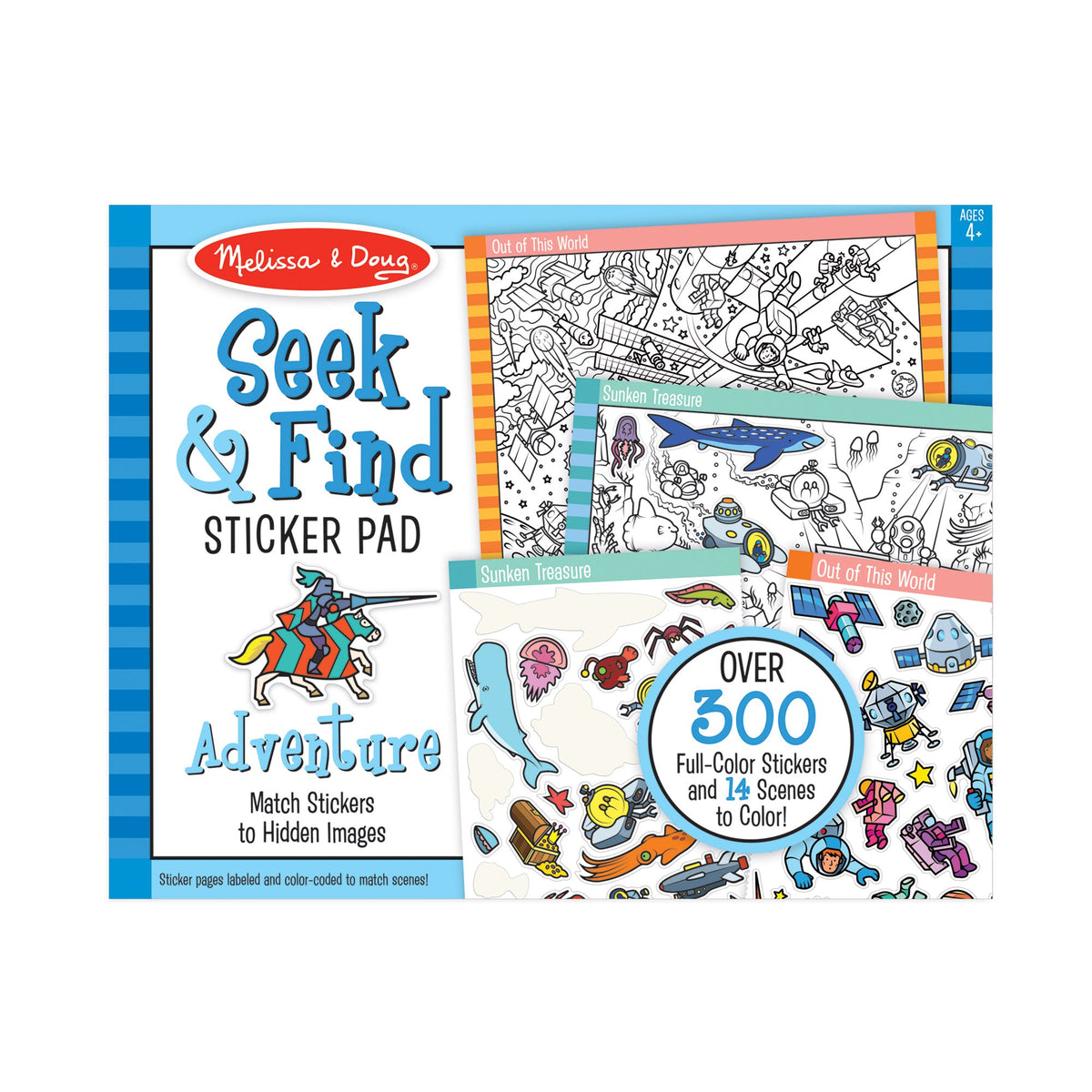 Seek & Find Sticker Pad – Adventure A8