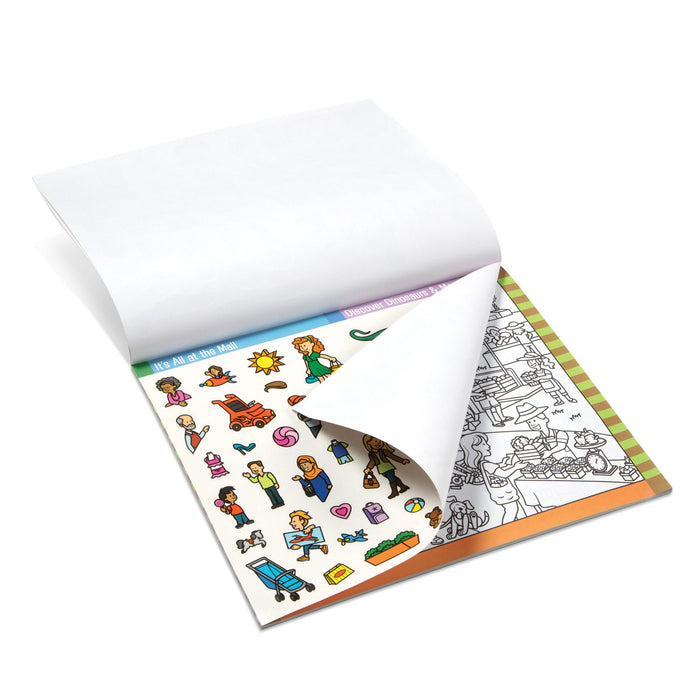 Seek & Find Sticker Pad – Around Town Q5