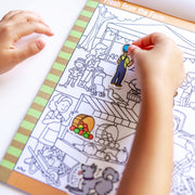 Seek & Find Sticker Pad – Around Town U7