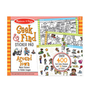 Seek & Find Sticker Pad – Around Town U7
