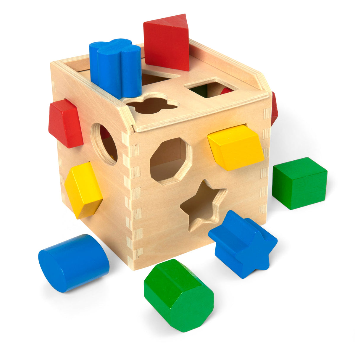 Shape-Sorting Cube B4