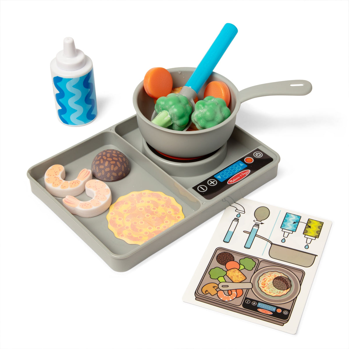 Simmer & Stir Stovetop Play Set with Color Changing Water WOW! Q7