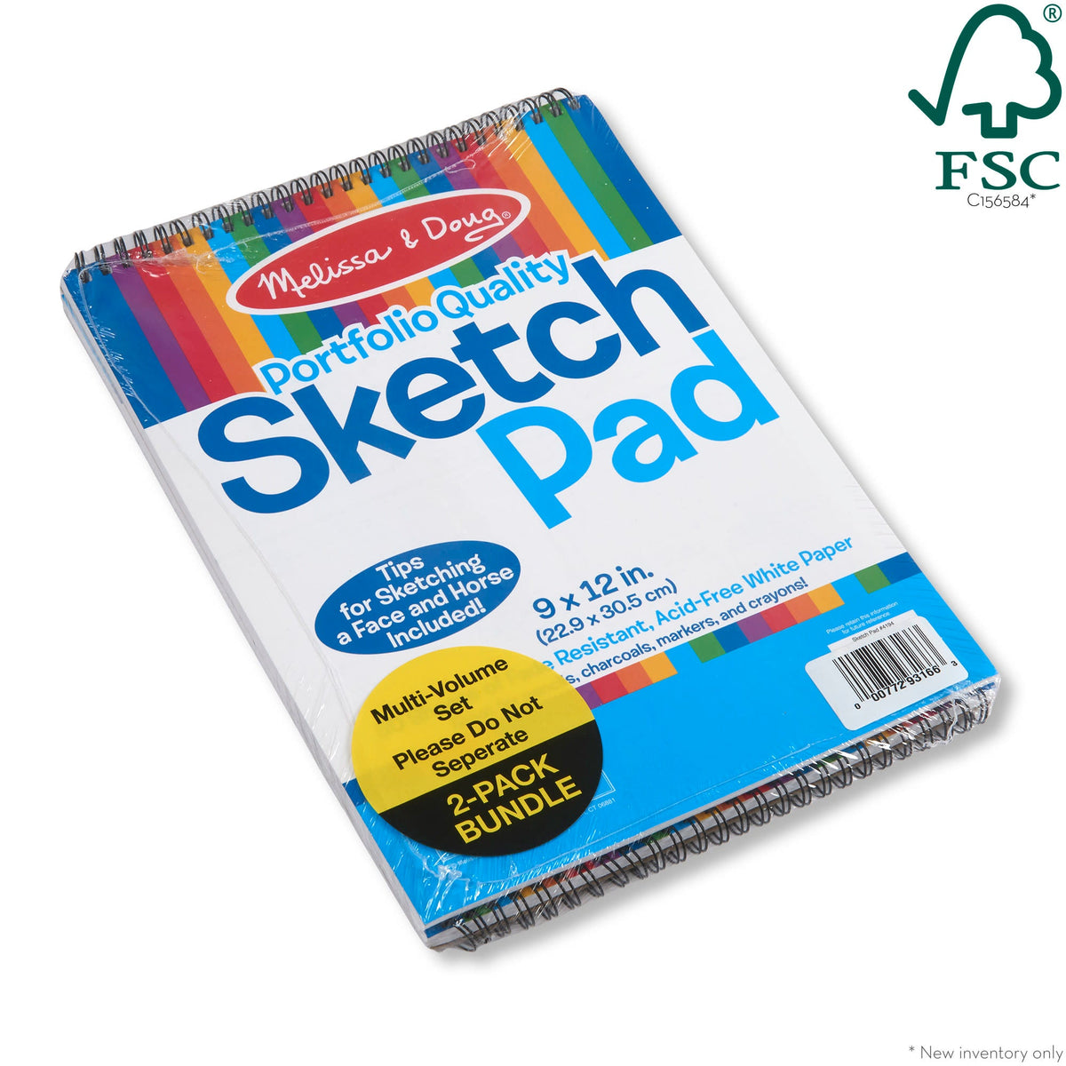 Sketch Pad 2-Pack (9-Inch x 12-Inch) Q8