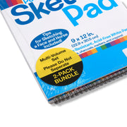 Sketch Pad 2-Pack (9-Inch x 12-Inch) U7