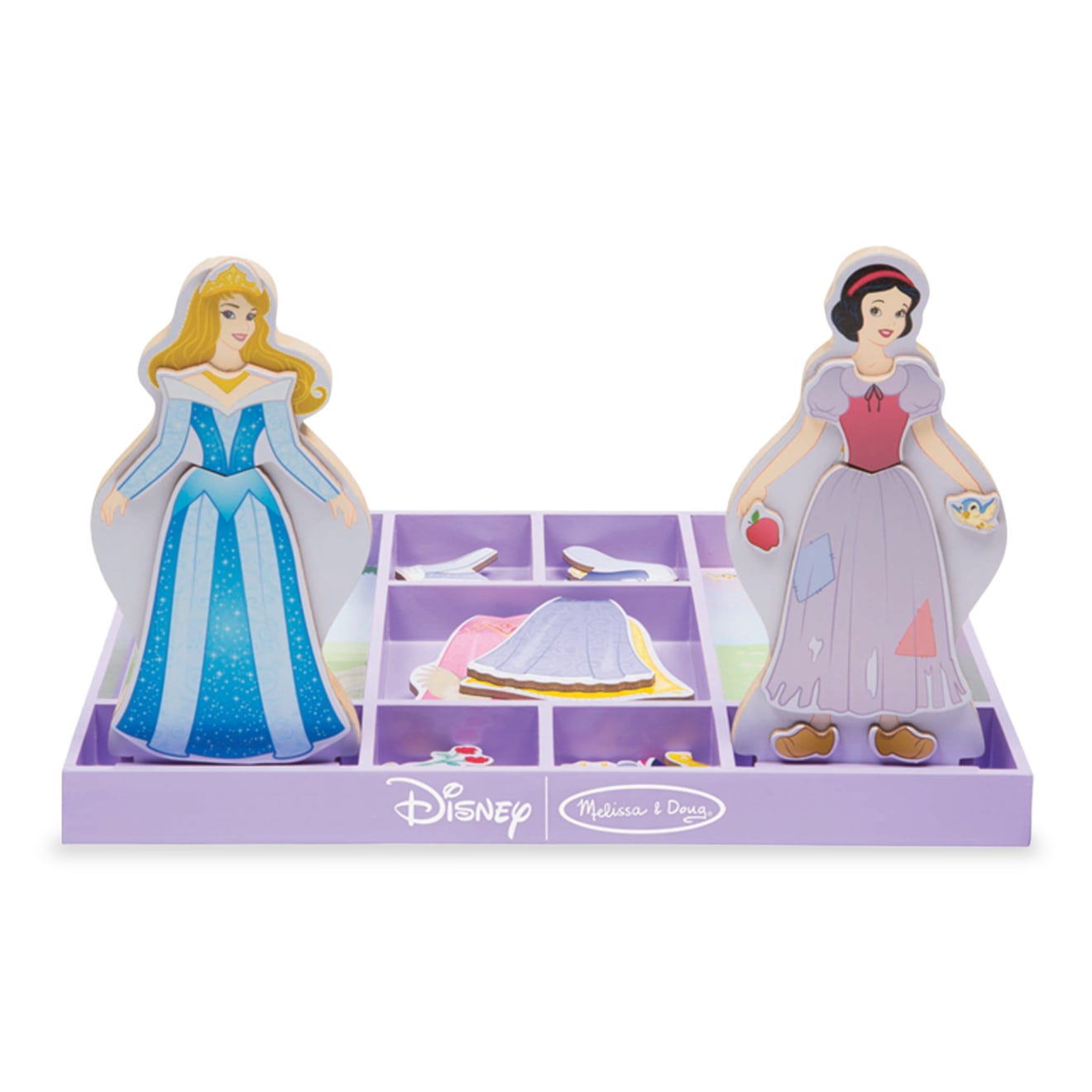 Sleeping Beauty & Snow White Wooden Magnetic Dress-Up P9