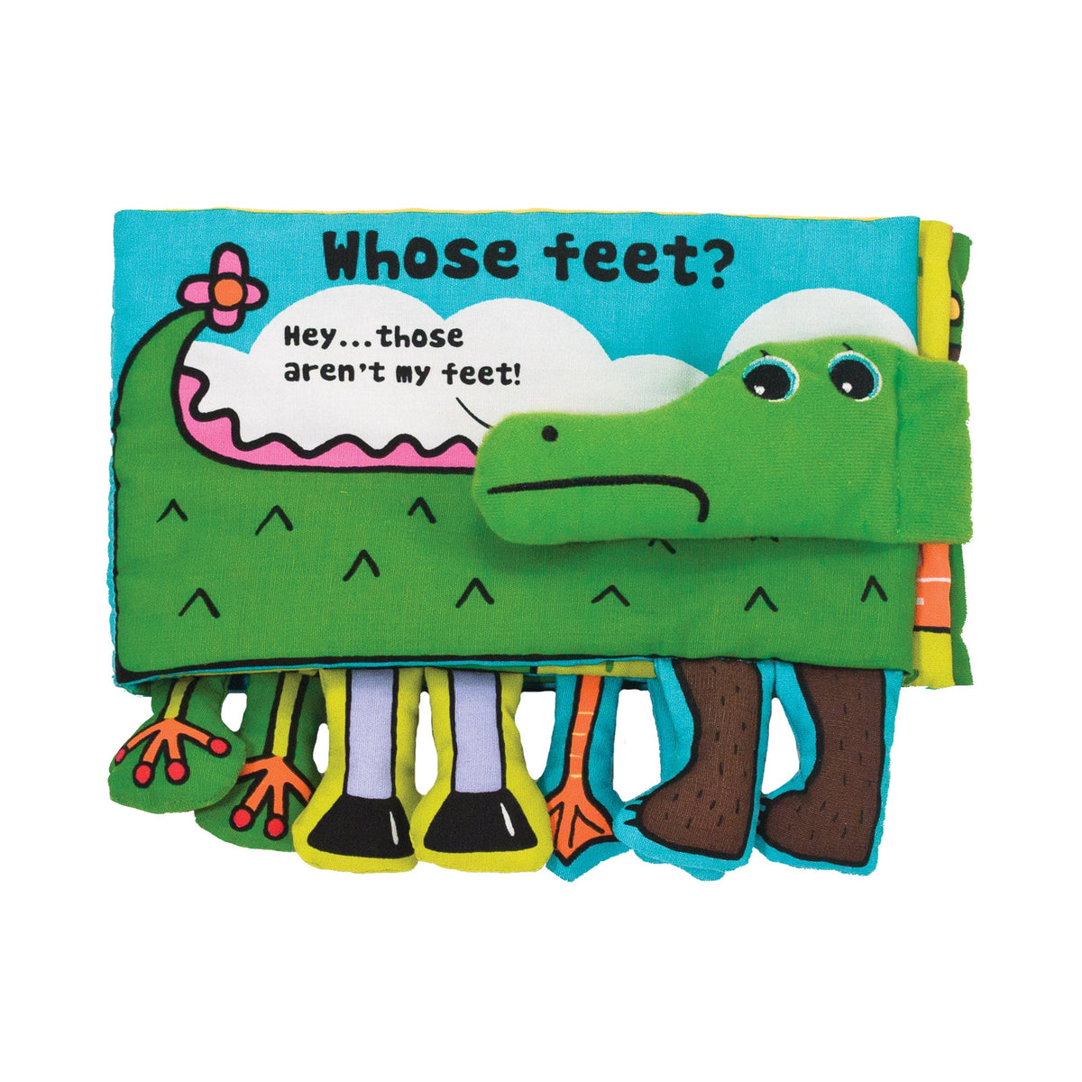 Soft Activity Book - Whose Feet? T2
