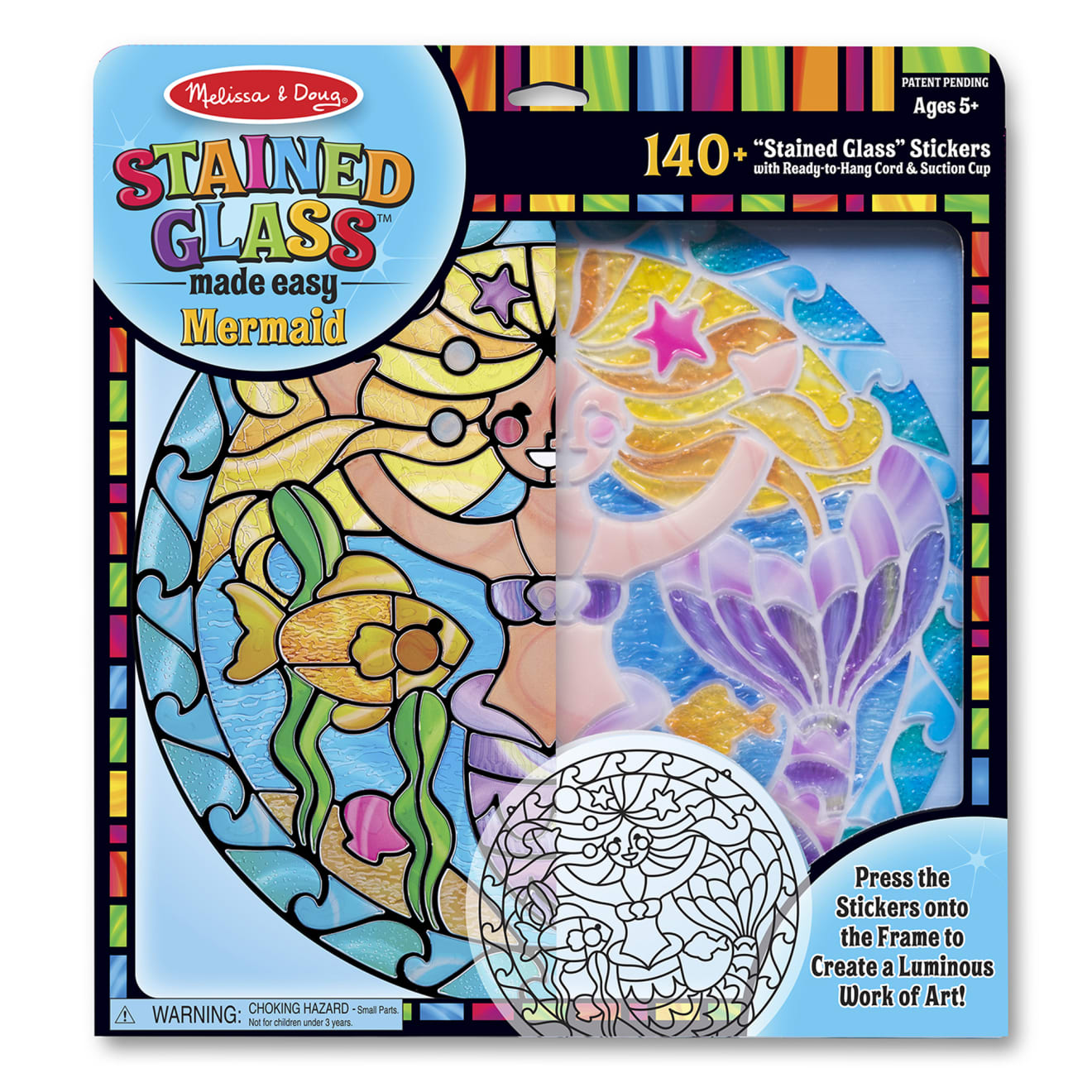 Stained Glass Made Easy - Mermaid K0