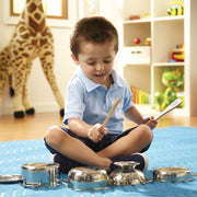 Stainless Steel Pots & Pans Play Set X9