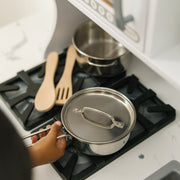Stainless Steel Pots & Pans Play Set X9