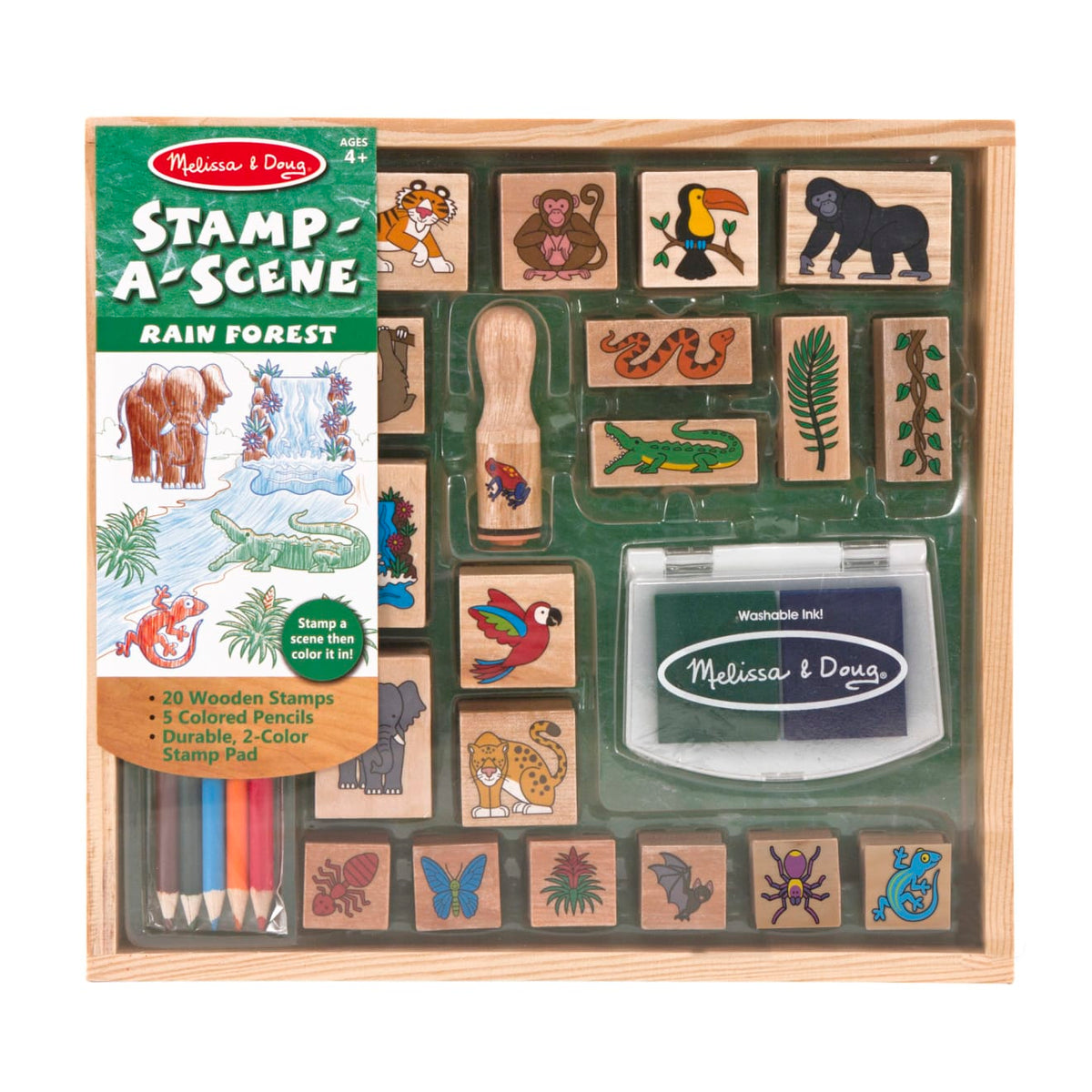 Stamp-a-Scene Rain Forest J0