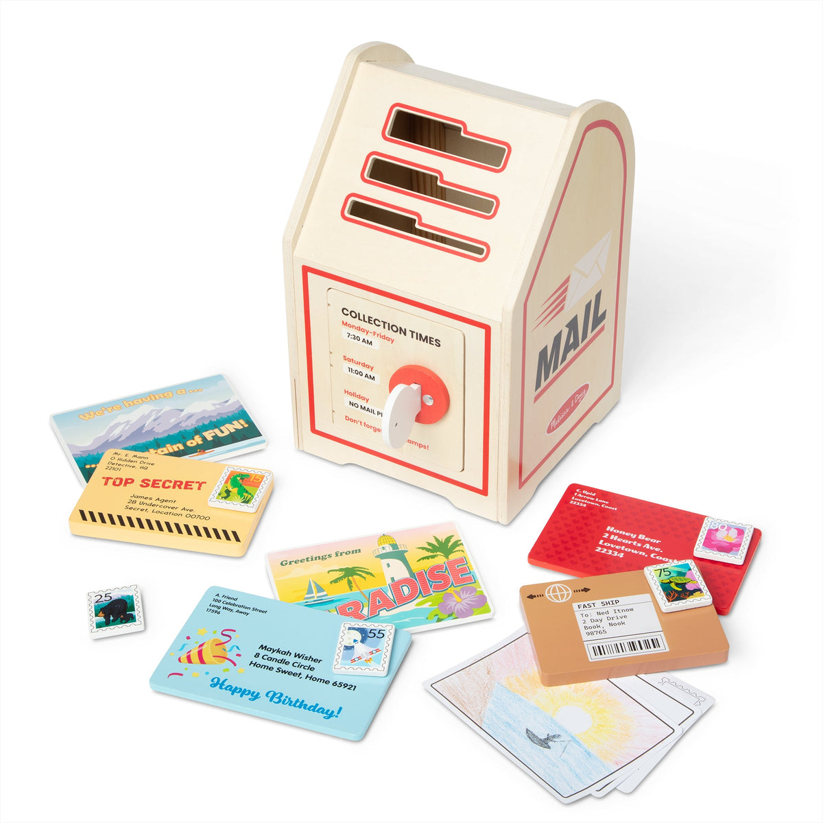 Stamp and Sort Mailbox Play Set G0