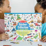 Sticker Collection - Dinosaurs, Vehicles, Space, and More Z2