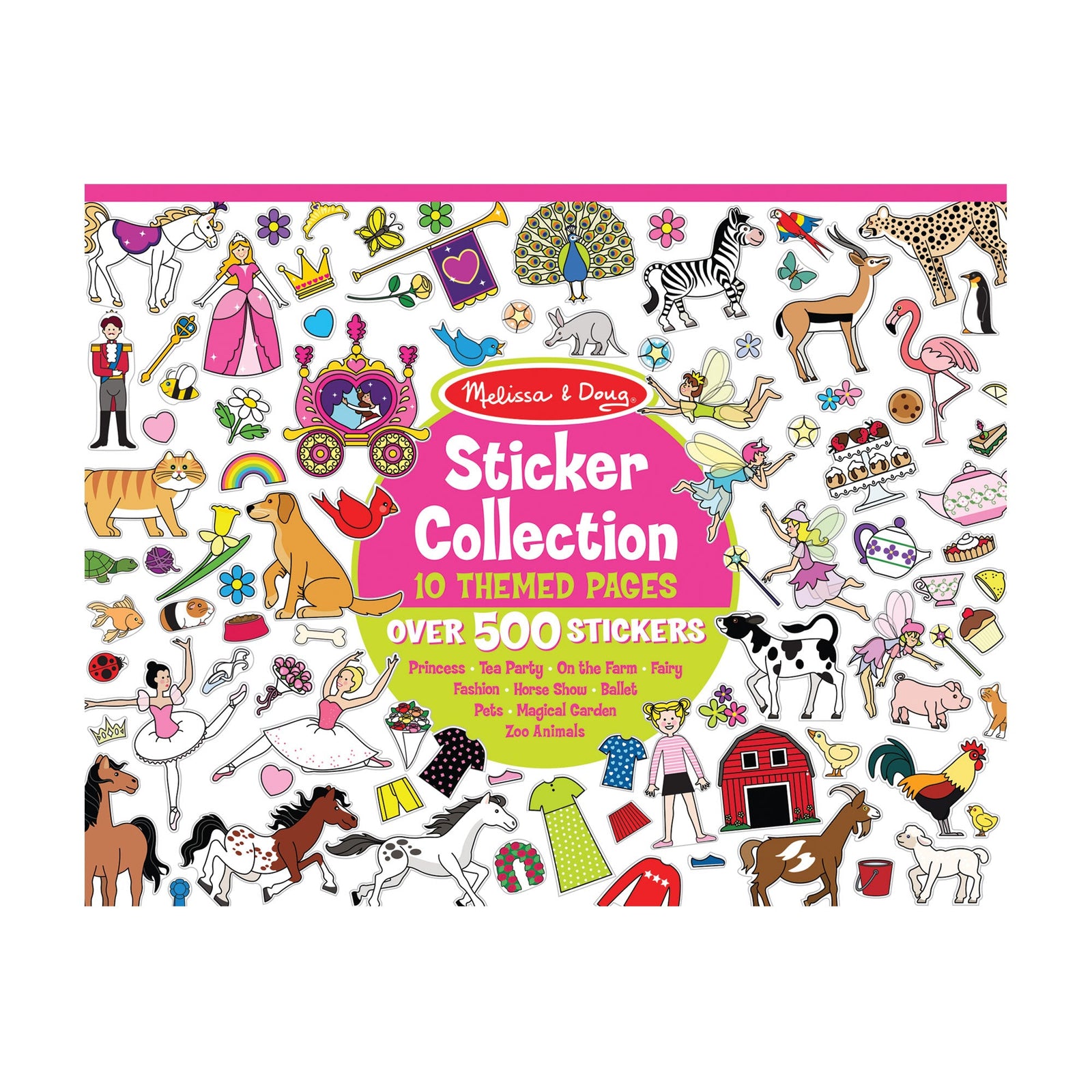 Sticker Collection - Princesses, Tea Party, Animals, and More V4