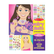 Sticker Pad - Jewelry & Nails Glitter Collection W1
