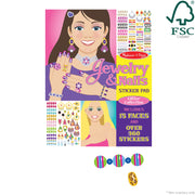 Sticker Pad - Jewelry & Nails Glitter Collection W1