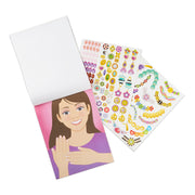 Sticker Pad - Jewelry & Nails Glitter Collection W1