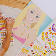 Sticker Pad - Jewelry & Nails Glitter Collection W1