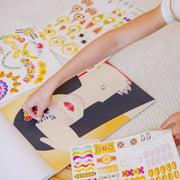 Sticker Pad - Jewelry & Nails Glitter Collection W1
