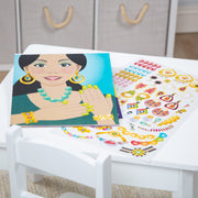 Sticker Pad - Jewelry & Nails Glitter Collection W1