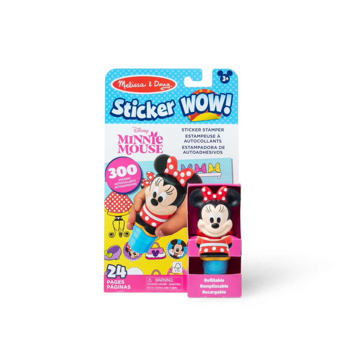 Sticker WOW! Activity Pad & Sticker Stamper - Disney's Minnie Mouse T7