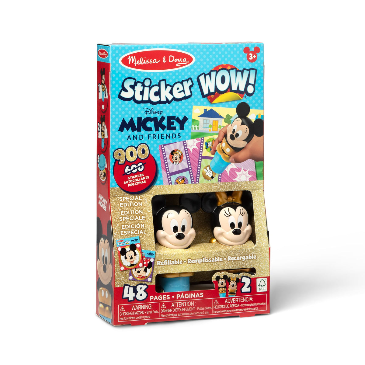 Sticker WOW! Deluxe Set Mickey & Minnie K8