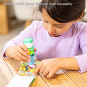 Sticker WOW!® Mini Activity Pad & Refill Stickers - Dinosaur (200+ Stickers, Stamper Not Included) P0