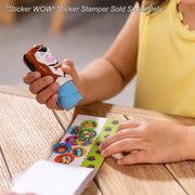 Sticker WOW!® Mini Activity Pad & Refill Stickers - Pets (200+ Stickers, Stamper Not Included) N1