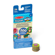 Sticker WOW!® Mini Activity Pad & Refill Stickers - Surprise Pack 1 (200+ Stickers, Stamper Not Included) B6