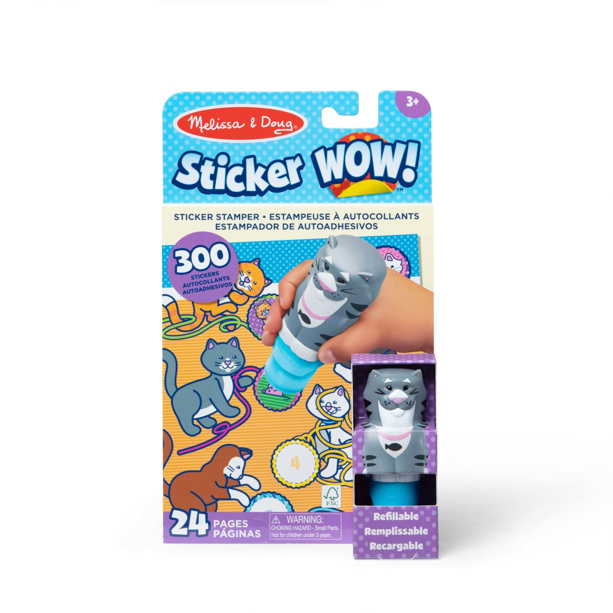 Sticker WOW!™ Activity Pad & Sticker Stamper - Cat S6