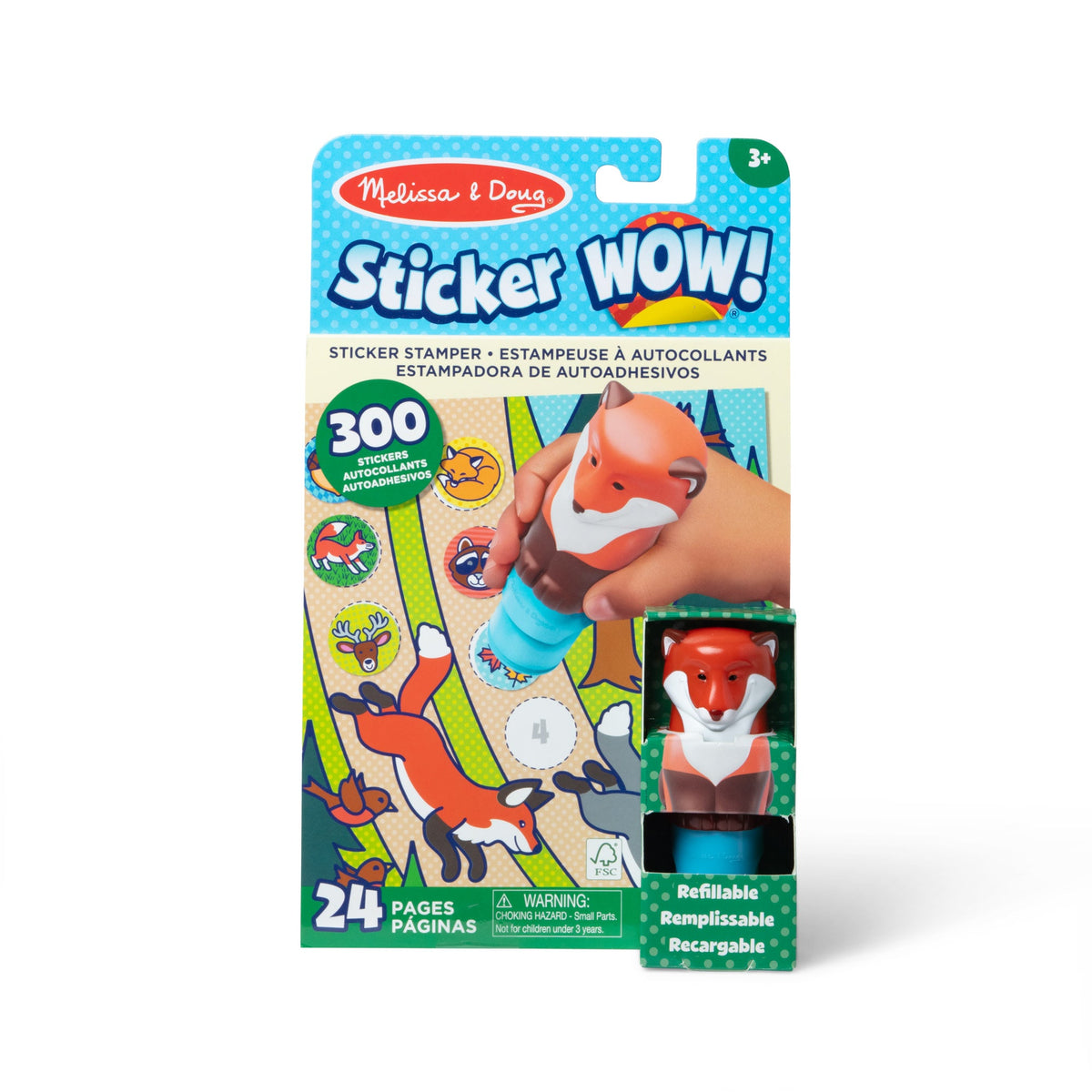 Sticker WOW!™ Activity Pad & Sticker Stamper - Fox J2