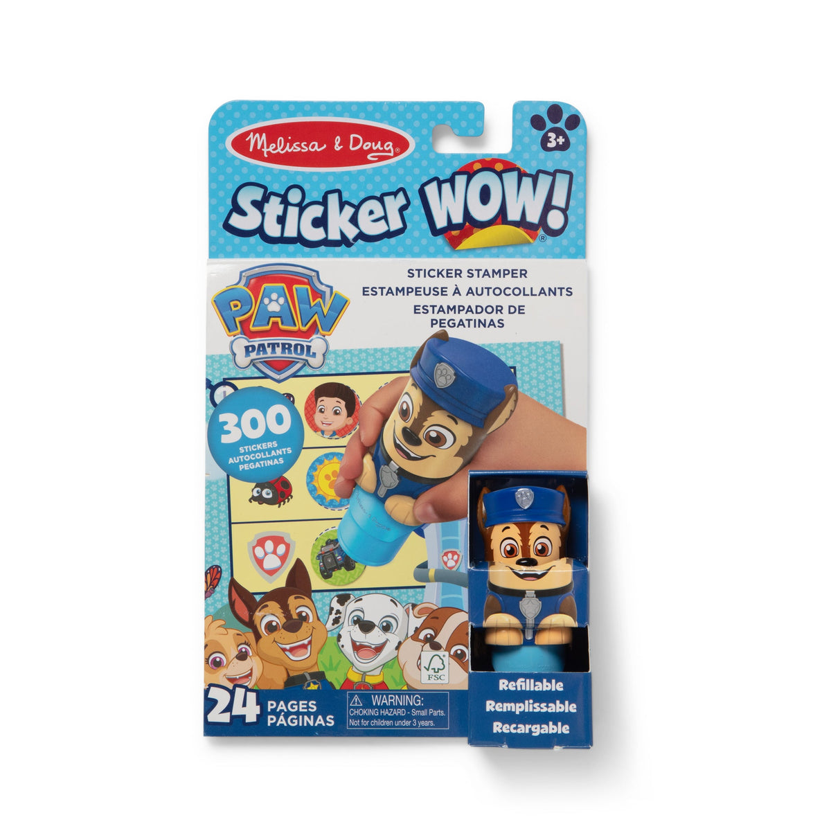 Sticker WOW!™ Activity Pad & Sticker Stamper - PAW Patrol Chase K3