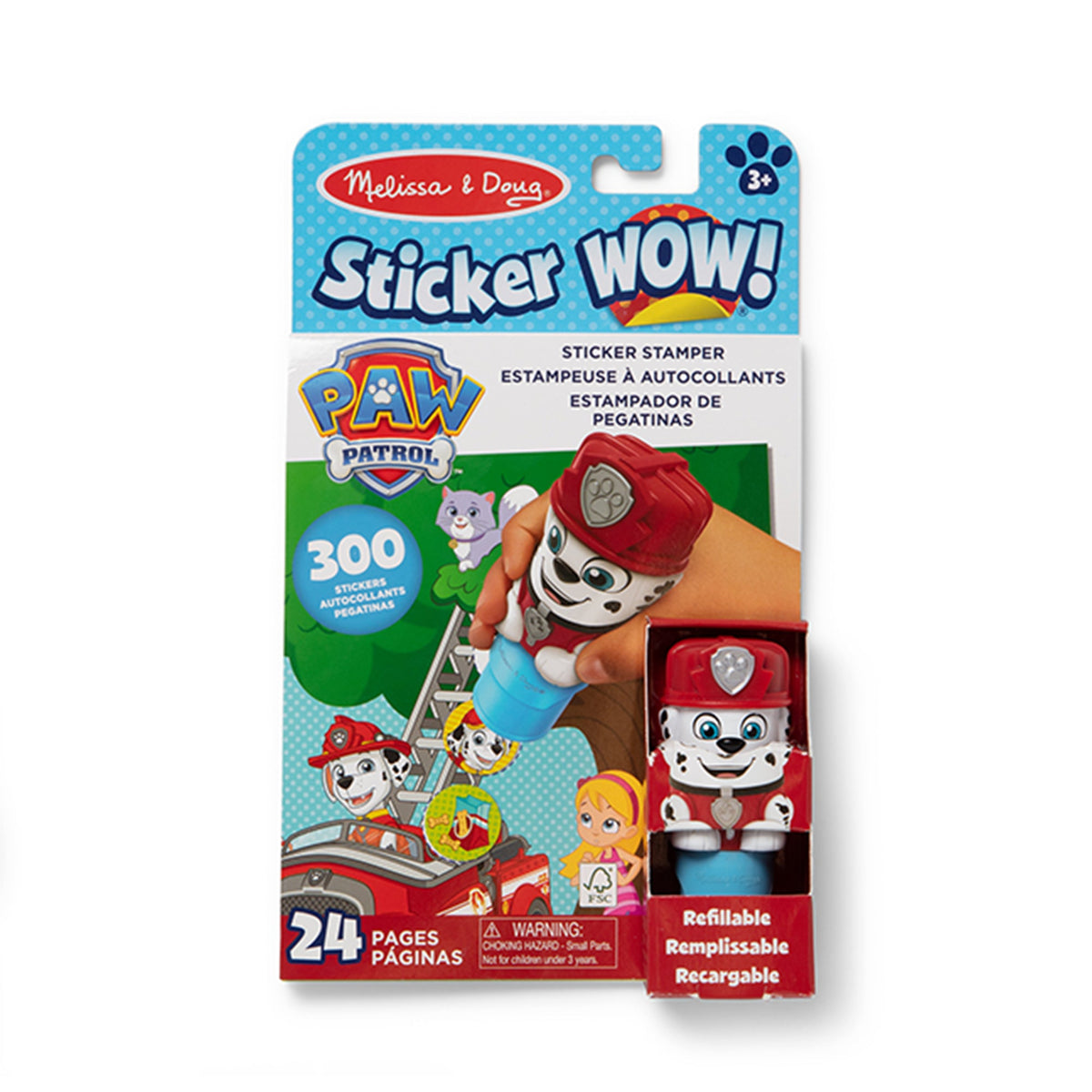 Sticker WOW!™ Activity Pad & Sticker Stamper - PAW Patrol Marshall A9