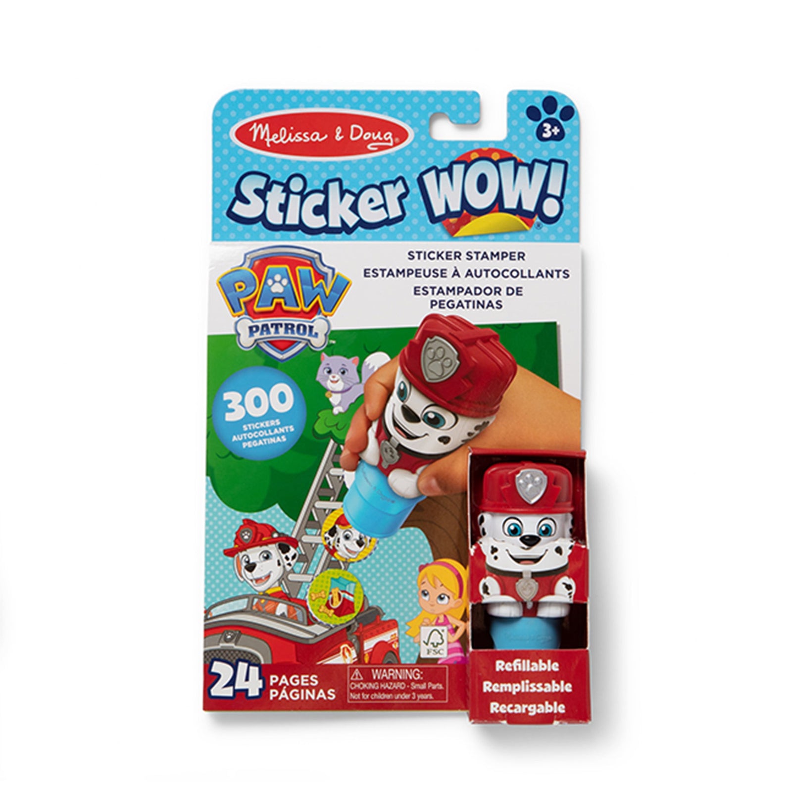 Sticker WOW!™ Activity Pad & Sticker Stamper - PAW Patrol Marshall C0