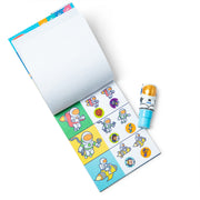 Sticker WOW!™ Astronaut Bundle: Activity Pad & Sticker Stamper + Mini Activity Pad and 200 Refill Stickers E1