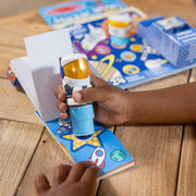 Sticker WOW!™ Astronaut Bundle: Activity Pad & Sticker Stamper + Mini Activity Pad and 200 Refill Stickers E1