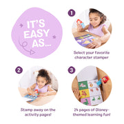 Sticker WOW!™ Disney Ariel Bundle: Activity Pad & Sticker Stamper + Mini Activity Pad and 200 Refill Stickers N7