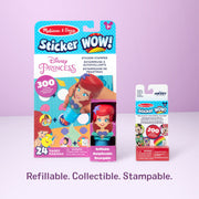 Sticker WOW!™ Disney Ariel Bundle: Activity Pad & Sticker Stamper + Mini Activity Pad and 200 Refill Stickers N7