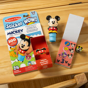 Sticker WOW!™ Disney Mickey Mouse Bundle: Activity Pad & Sticker Stamper + Mini Activity Pad and 200 Refill Stickers R4