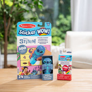 Sticker WOW!™ Disney Stitch Bundle: Activity Pad & Sticker Stamper + Mini Activity Pad and 200 Refill Stickers W3