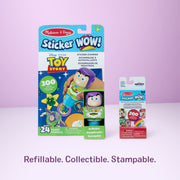 Sticker WOW!™ Disney Toy Story Buzz Lightyear Bundle: Activity Pad & Sticker Stamper + Mini Activity Pad and 200 Refill Stickers I6