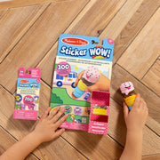 Sticker WOW!™ Ice Cream Bundle: Activity Pad & Sticker Stamper + Mini Activity Pad and 200 Refill Stickers V2