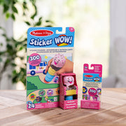 Sticker WOW!™ Ice Cream Bundle: Activity Pad & Sticker Stamper + Mini Activity Pad and 200 Refill Stickers V2
