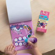 Sticker WOW!™ Purple Unicorn Bundle: Activity Pad & Sticker Stamper + Mini Activity Pad and 200 Refill Stickers U7