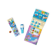 Sticker WOW!™ Shark Bundle: Activity Pad & Sticker Stamper + Mini Activity Pad and 200 Refill Stickers W0