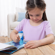 Sticker WOW!™ Shark Bundle: Activity Pad & Sticker Stamper + Mini Activity Pad and 200 Refill Stickers W0