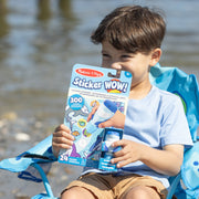 Sticker WOW!™ Shark Bundle: Activity Pad & Sticker Stamper + Mini Activity Pad and 200 Refill Stickers W0